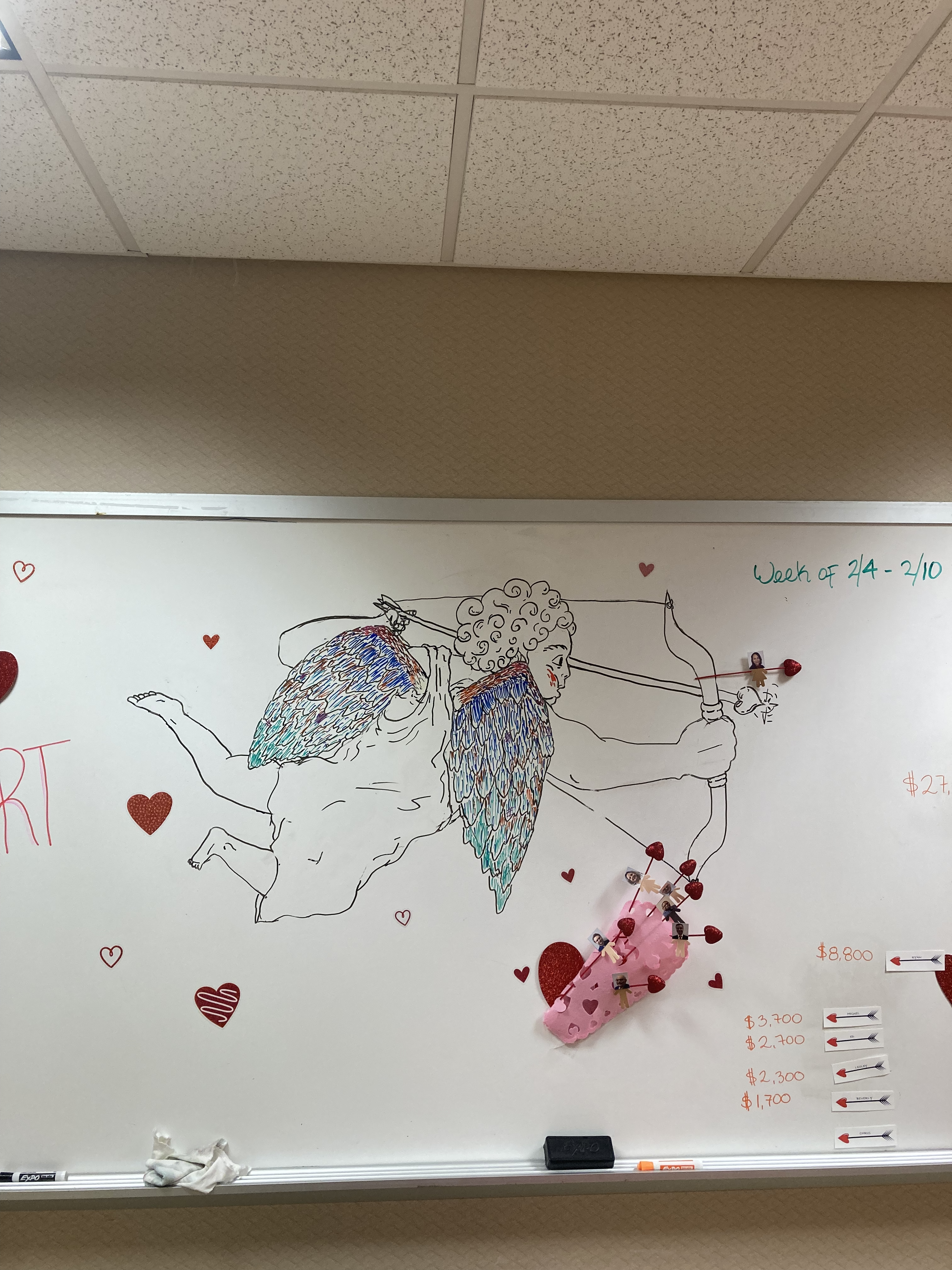 Valentine Marker Drawing